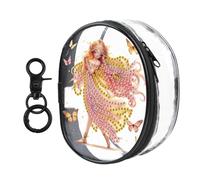 Generic PVC Partial Special Shaped Beautiful Girl DIY Wallet Purse