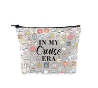 Generic PYOUL Funny Cruise Lover Gift My Cruise Era Makeup Bag Family Cruise Cosmetic Bag Cruise Souvenir Gift (My Cruise Era Bag)