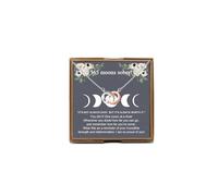 Generic PYOUL One Year Sober An-niversary Gift 365 Moons Sober Necklace Recovery Jewelry AA NA Sobriety Gift For Her (365 Moons Sober N)