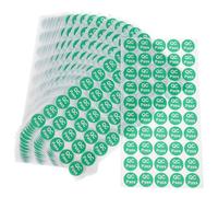 Generic Qc Passed Stickers 15mm Round Adhesive Labels 1000pcs for Quality Control Warehouse Equipment Passed Inspection and Assurance