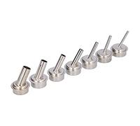 Generic Quality Aluminum Alloy Hot Air Gun Nozzle Kit 7Pcs Oblique 22mm for 861 Soldering Desoldering Station 861DW 857DW 857DX 856AX 1300A