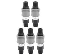 Generic Quick Connect Hose Fitting Set, Reliable Self Locking Connectors for Automotive and Industrial Use, 5 Pack PVC, 13mm/16mm/20mm (SM+PM-30)
