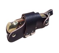 Generic Quick Draw Release Standard Leather Knife Sheath for Buck 110 Knives (Black)