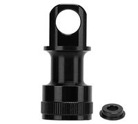Generic Quick Release Pedal Holder Anodized Color Durable Buckle for Folding Bike 5mm 10mm Compatible (Black)