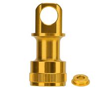 Generic Quick Release Pedal Holder Anodized Color Durable Buckle for Folding Bike 5mm 10mm Compatible (Gold)