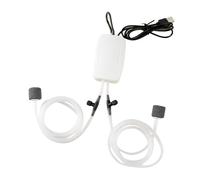 Generic Quiet Oxygen Pump, Quite Portable Aquarium Air Pump for Aquariums (Double Hole)
