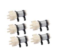 Generic R385 Water Pump 12V Diaphragm Pump Pump 6V Small Miniature Water Pump Household Fish Tank Accessories Tea Set Water Pump(DC6-12V 5PCS)