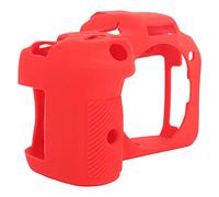 Generic R7 Silicone Protectiive Cover Comfortable Grip Silicone Camera Case Prominent Button Design for Lightness and Safety Outdoor Photoshoots (Red)