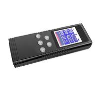 Generic Radiation Dose Counter, β γ X Ray High Accuracy Portable Digital 1.75in Screen Nuclear Radiation Detector 5V 1A Pen Clamp/Holder Design for Laboratories (Gray Black)