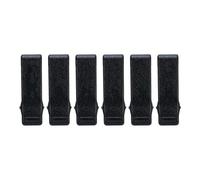 Generic Radio Belt Clip Heavy Duty Replacement for GP88 GP300 GP2000 CT150 - Portable ABS Material 6PCS