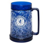 Generic Rangers Freezer Mug Tankard Plastic Pint Glass - 14.13 oz, Blue, Insulated, Modern Style, Reusable, Official Licensed Product