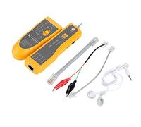 Generic Rapid LAN Cable Tester with Sensitive Sensor for Network Line Detection, for Service Technician in Noisy Environment, Protective Case