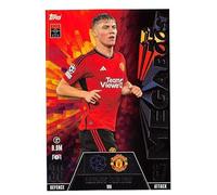 Generic Rasmus Hojlund Mega Boost Trading Card, Match Attax Extra 2023 2024, 1 of 1, Football, UEFA, Atalanta B.C.