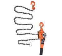 Generic Ratchet Lever Pulley Hoist 0.75t Orange Chain Block Hoist for High Intensity Toughness Chain