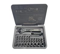 Generic Ratchet Screwdriver Set 42 in 1 with Storage Box Multi Bit Ratchet Screw Drivers Ratcheting Screwdriver for Furniture