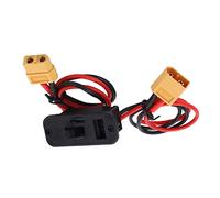 Generic RC Airplane Switch Large High Current On Off Switch for RC Model with XT60 Plug, Plastic Shell & Silicone Wire for Great Control, Applicable for Car Model, Aircraft