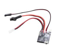 Generic RC Brushed ESC 30A Miniature Design with Brake Functionality, Versatile Compatibility for Various Motors and Batteries, Metal and Electronic Materials, 1 Unit