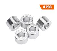 Generic RC Car Alloy Damper Spacer Washer, Set of 8, Dia 6mm, Easy to Install, Pushes Shock Away From Tower, Fits Axial SCX10 Electric Models