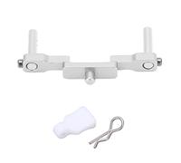 Generic RC Car Cover Column Premium Aluminum Alloy Adjustable Height Mount for AXIAL SCX24 1/24 RC Cars (Silver)