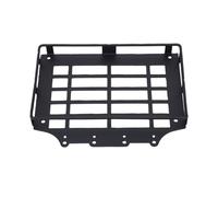 Generic RC Car Metal Roof Luggage Carrier with Mesh Design for 1/12 Scale MJX H12Y Off Road Crawler for Realistic Adventures Black 11x8.8x1.2cm