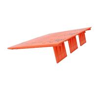 Generic RC Car Ramp Takeoff Board Stunt Playset for Various Model Sizes, Crafted From High Strength ABS, Balanced Lift Design, Great for Enhancing RC Car Experience, Beginner Friendly (Orange)