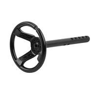 Generic RC Car Steering Wheel, Realistic High Simulation Accessory for 1/10 Scale RC Crawler Car, Convenient Replacement for Broken Steering Wheels