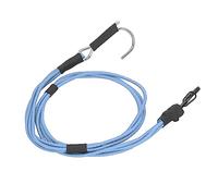 Generic RC Crawler Winch Strap Strong Elastic Towing Rope for 1/10 1/8 RC Car, Made of Steel + Nylon, Portable for Off-Road Adventure Enthusiasts (Blue)