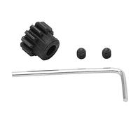Generic RC Motor Gear 1.0M Pinion Gear with Fixing Screw Hole for LOSI Lasernut U4 Tenacity 1/10, High Performance for Hobbyists