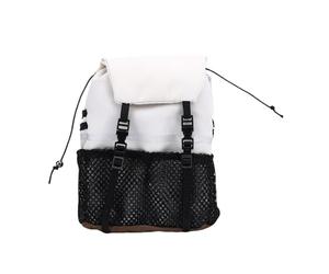 Generic RC Simulation Backpack Decorated Storage Bag for SCX10 1/8 1/10 RC Crawler Cars Oxford Cloth Lightweight 1pc (White)