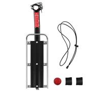 Generic Rear Rack Aluminum Alloy Luggage Carrier With Quick Release And Built In Reflector suitable for daily commuting grocery runs city short trips
