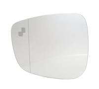 Generic Rearview Side Mirror Heated Glass, Blind Spot Monitoring Shock Proof Clear Image Sturdy Easy Installation Side Mirror Glass for CX-5 2015 To 2016 (Left (KA0H69-1G7))