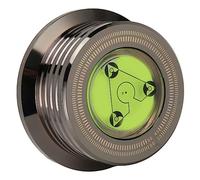 Generic Record Weight Stabilizer, Improvement of the Sound Quality Metal Plates -Disc -panel Stabilizer Professional 50 Hz 45 Rpm for LP Record Player (Glossy Black)