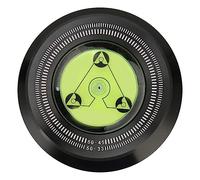 Generic Record Weight Stabilizer, Improvement of the Sound Quality Metal Plates -Disc -panel Stabilizer Professional 50 Hz 45 Rpm for LP Record Player (Black)