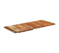 Generic Rectangular Table Top 60x140 Cm 25 27 Mm Solid Reclaimed WoodTable Top, Simple and Look, Rustic Charm, Stable and Secure, Unique Grain Structure, Easy to, Made of Reclaimed