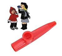 Generic Red Green Yellow Kazoo Wind Instrument for Playful Musical Accompaniment on the Go (Red)