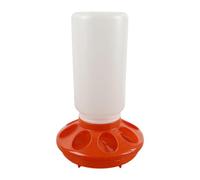 Generic Red Hen: Portable And Easy-to-use Feeder And Waterer for Chickens in The Garden, 300 g