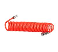 Generic Red Recoil Air Hose for Compressor with Eva Material, Automatically Recoils and Easy to Use, Suitable for Garden and Workshop Applications