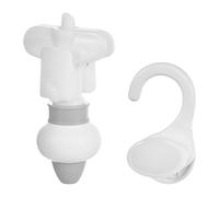 Generic Refill Bag, Dispenser with Inverted Hanging Hook, Beauty And Personal Care Tool, Japanese Shower Gel Refill, grey