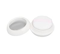 Generic Refillable Empty Loose Powder Box with Sifter Spoon, Easy Application Makeup Powder Case for Travel Daily Use, ABS Material