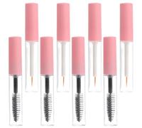 Generic Refillable Mascara Tubes and Eyeliner Wand Containers 5ml Pink Pet Travel Cosmetic Containers Easy to Carry for Outdoor Use and Makeup Bags