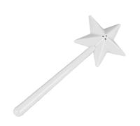 Generic Refillable Salt Shaker Wand Whimsical Seasoning Tool for Kitchen Table Dining Experience ABS 1 Piece (White)