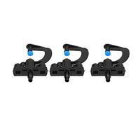 Generic Refraction Nozzle Set, Micro Rotating Sprinkler for Irrigation of Greenhouses and Gardens, Engineering Plastics, 10 Pack