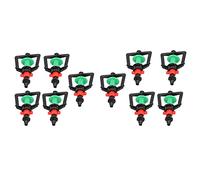 Generic Refraction Spray Nozzle for Greenhouse, and, 360 Degrees Rotating Uniform Spray, 10 Set for Public Green Spaces