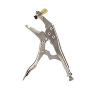 Generic Refrigerant Recovery Plier, Air Conditioner Refrigerant Recovery Tool with 1/4 Inch SAE Interface Locking Pliers, for 8mm Pipes
