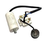 Generic Refrigerator Parts For QP3-12A Compressor Overload Starter Protector PTC And 4uf Capacitor For Replacement Fridge(1 Set PCS)
