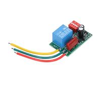 Generic Relay Switch with 16 Delay Modes for Efficient Power Control, LED Indicator, Easy Installation, 1 Channel Output for Various Uses (Without Casing)