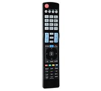 Generic Remote Control for LCD TV Durable Black ABS Replacement Control for Home Use 10 M Range
