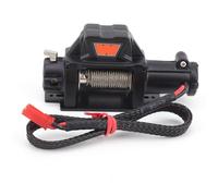 Generic Remote Control Winch for D90, Metal Automatic Winch Controller with 115cm Extendable Rope for Overland Car