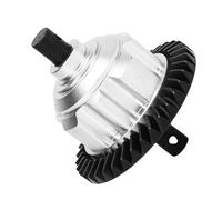 Generic Replacement Differential Gear for 1/10 MAXX RC Car Rear Diff 37T 13T High Performance Metal Kit 1 Piece (Silver)