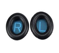 Generic Replacement Ear Cushion Cover for QC15 QC2 QC25 AE2 Earpads, Thin Leather Ear Pads to Filter Sound Impurities, Durable and Breathable for Daily Use (Black)